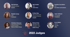 British Data Awards 2022 Judges