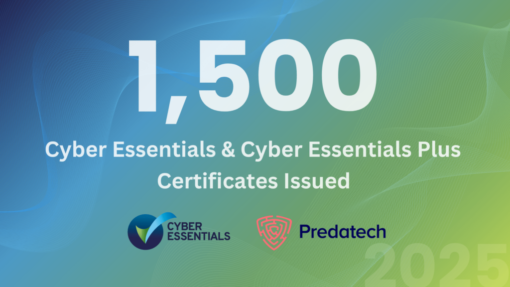 Cyber Essentials Certificates Issued